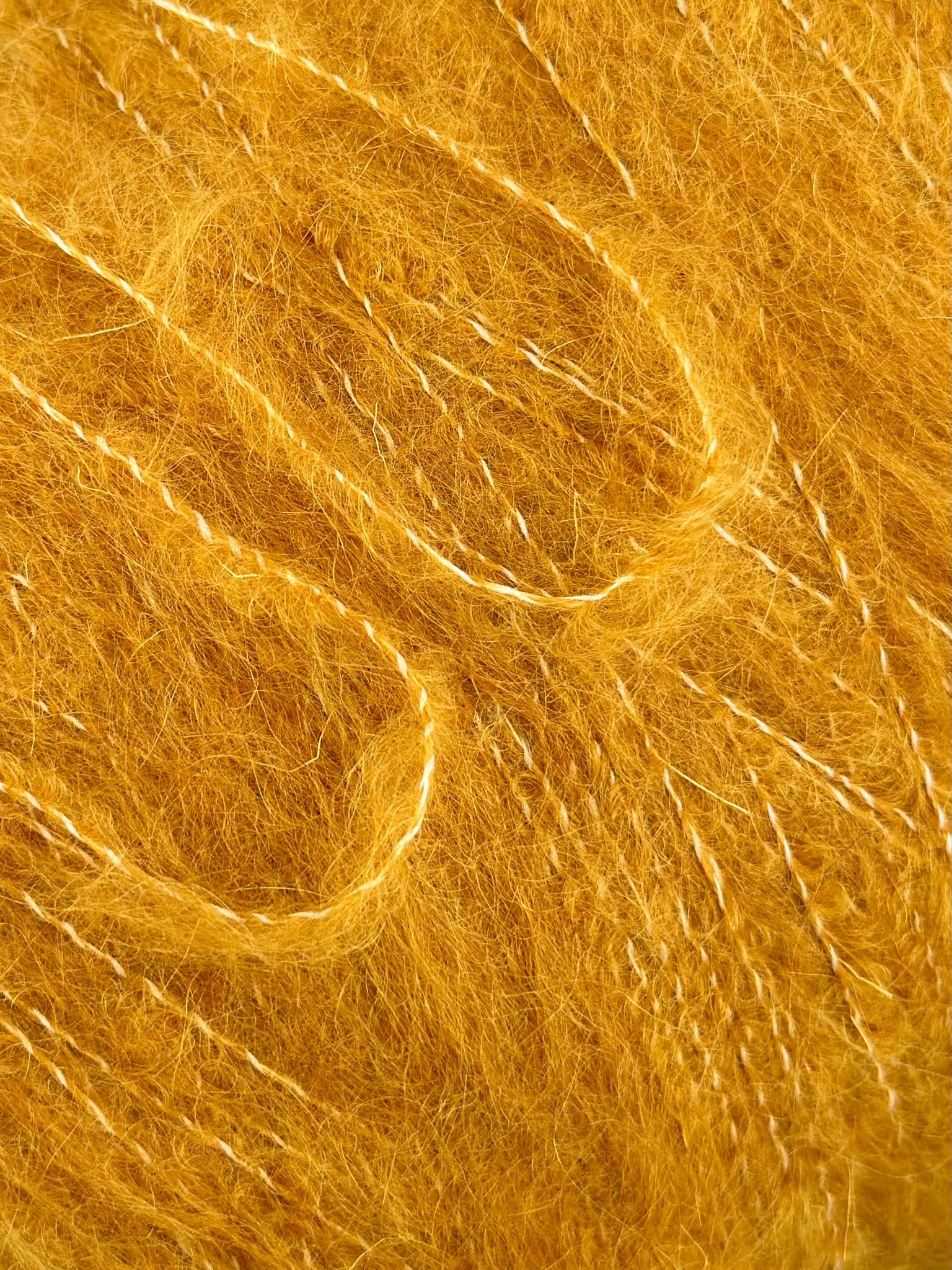 Big Mohair col. Gewürzgold – 50% Mohair 24% Merinowolle 18% Alpaka – ca. 280 m / 100 g | Zimpfer Wolle Selezione